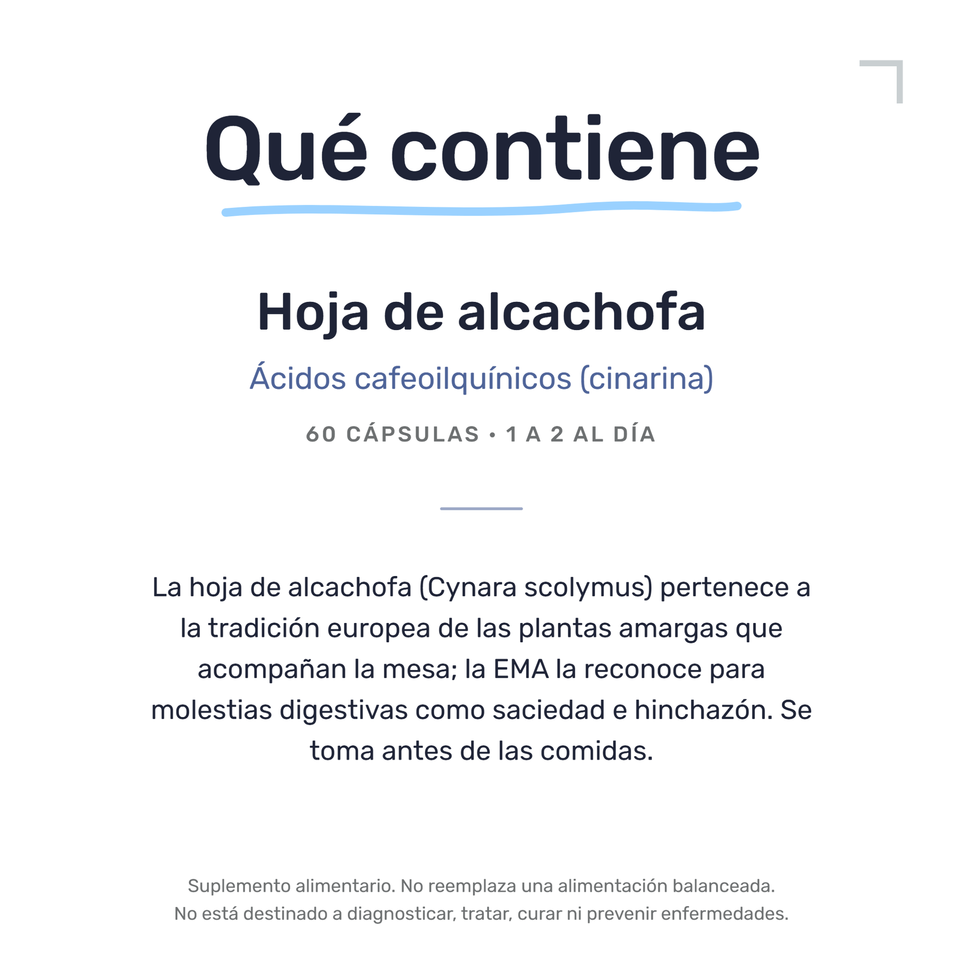 Alcachofa [60 Cápsulas] — imagen 7
