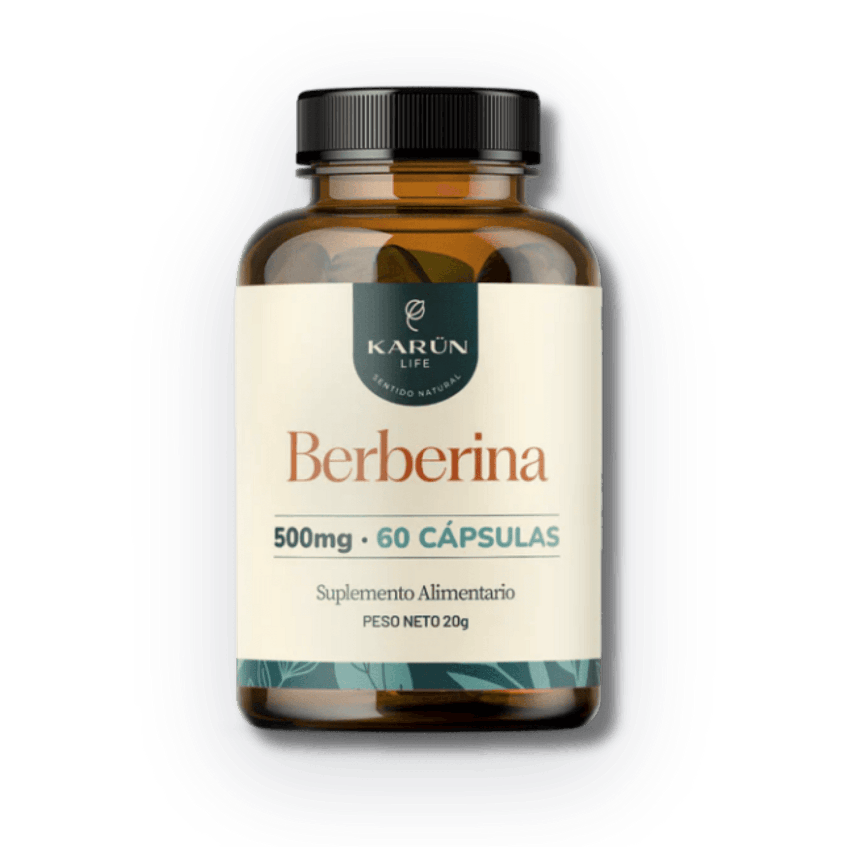 Berberina 500 mg [60 cápsulas] — imagen 1