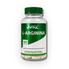 L-Arginina 500 mg [180 cápsulas]