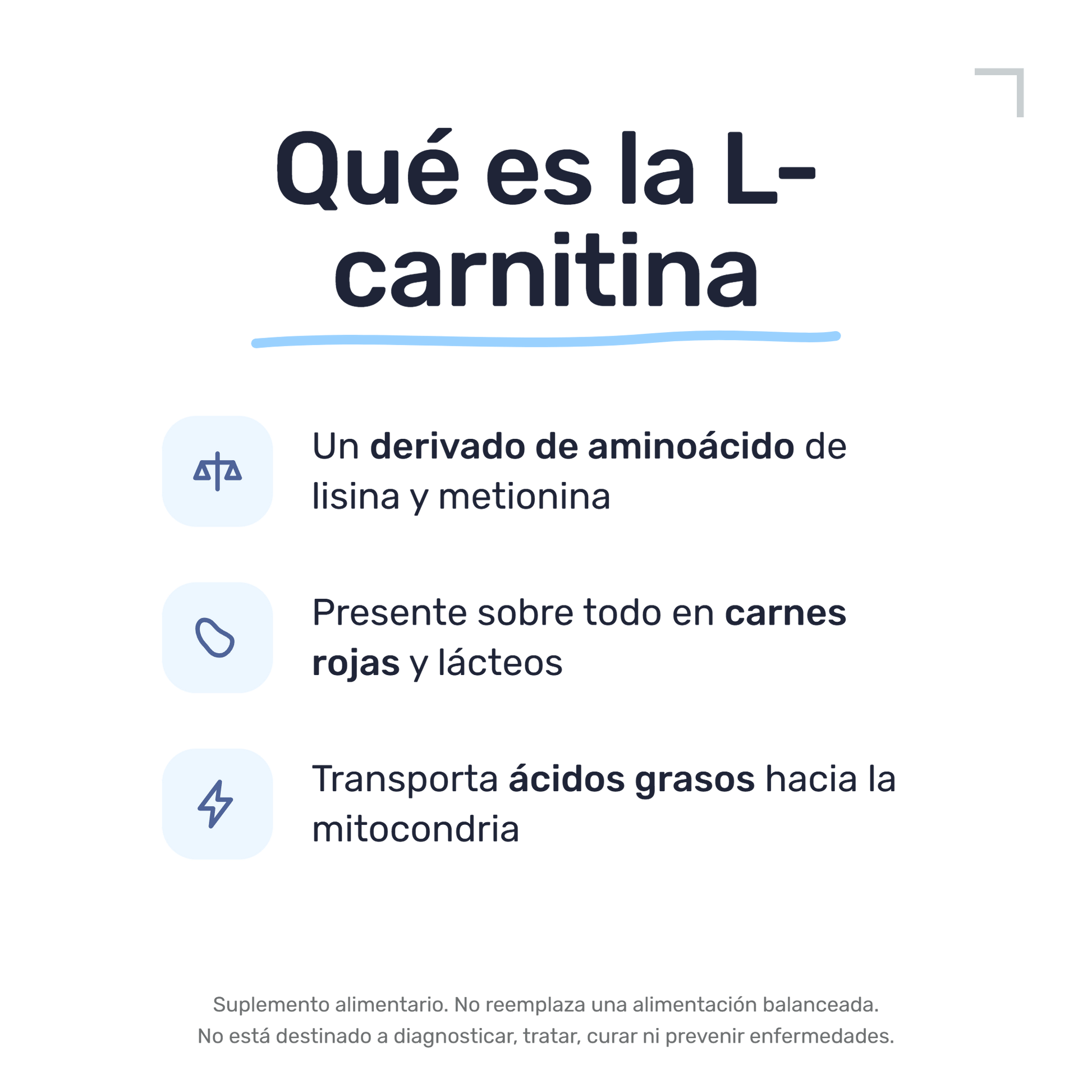 L-Carnitina 500 mg [90 cápsulas] — imagen 3