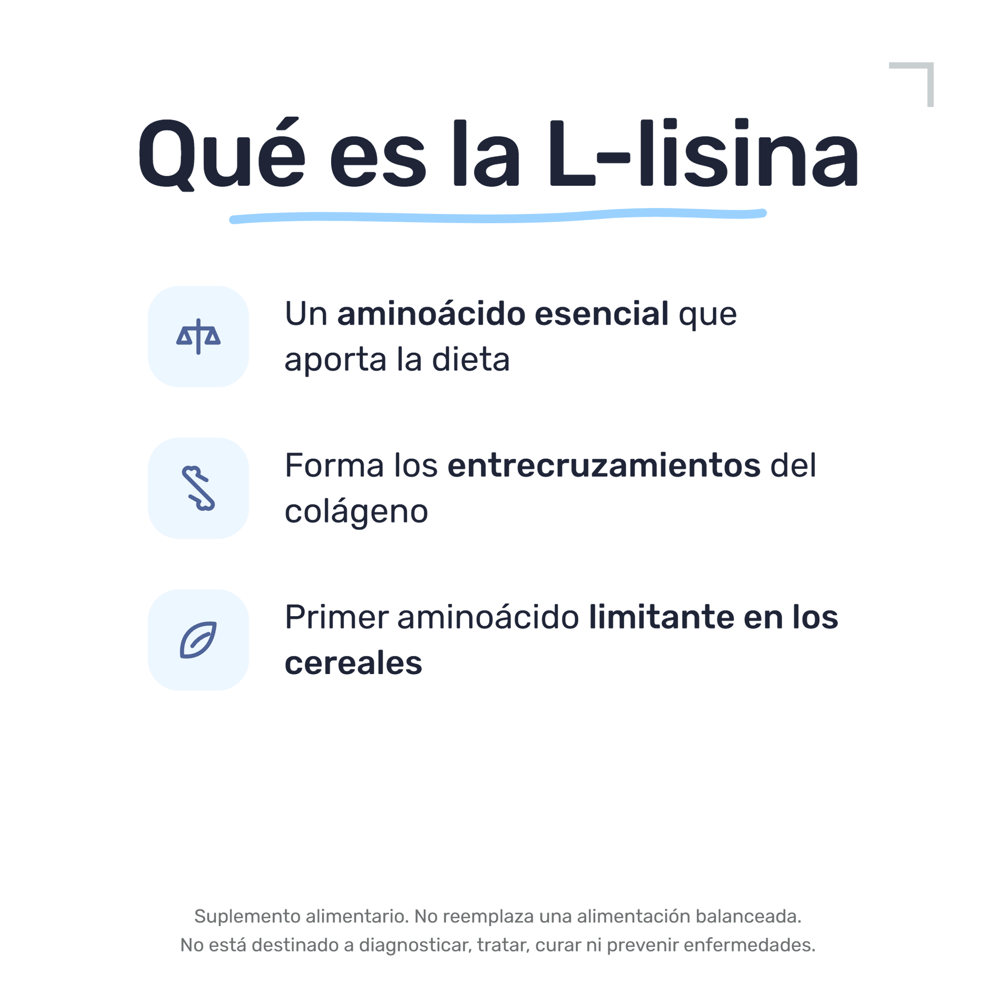 L-Lisina 500mg [100 Cápsulas] — imagen 3