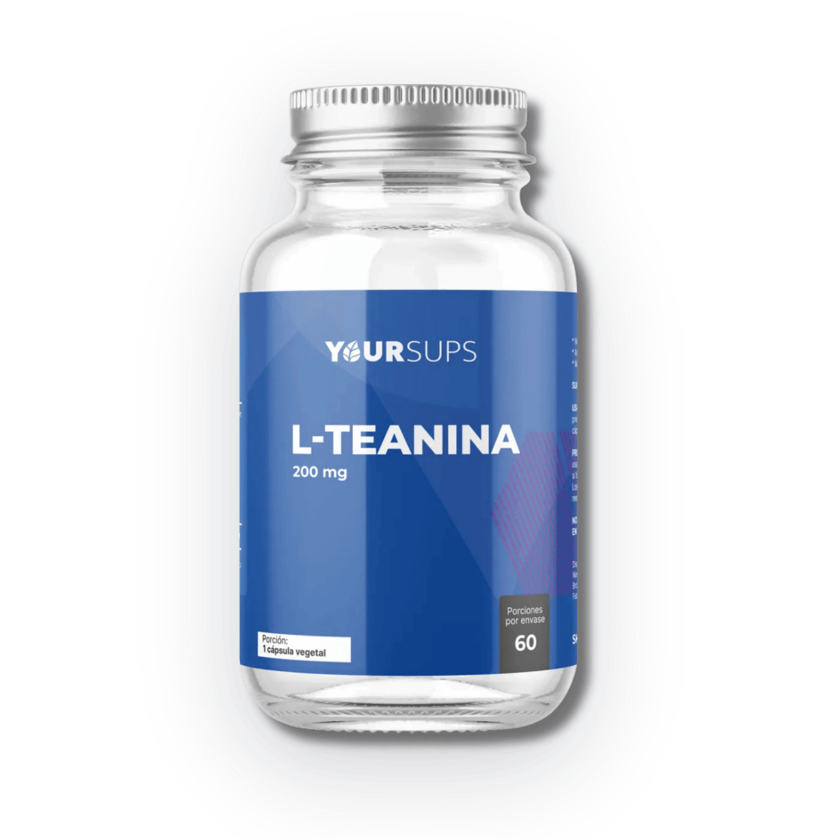 L-Teanina 200 mg [60 cápsulas] — imagen 1