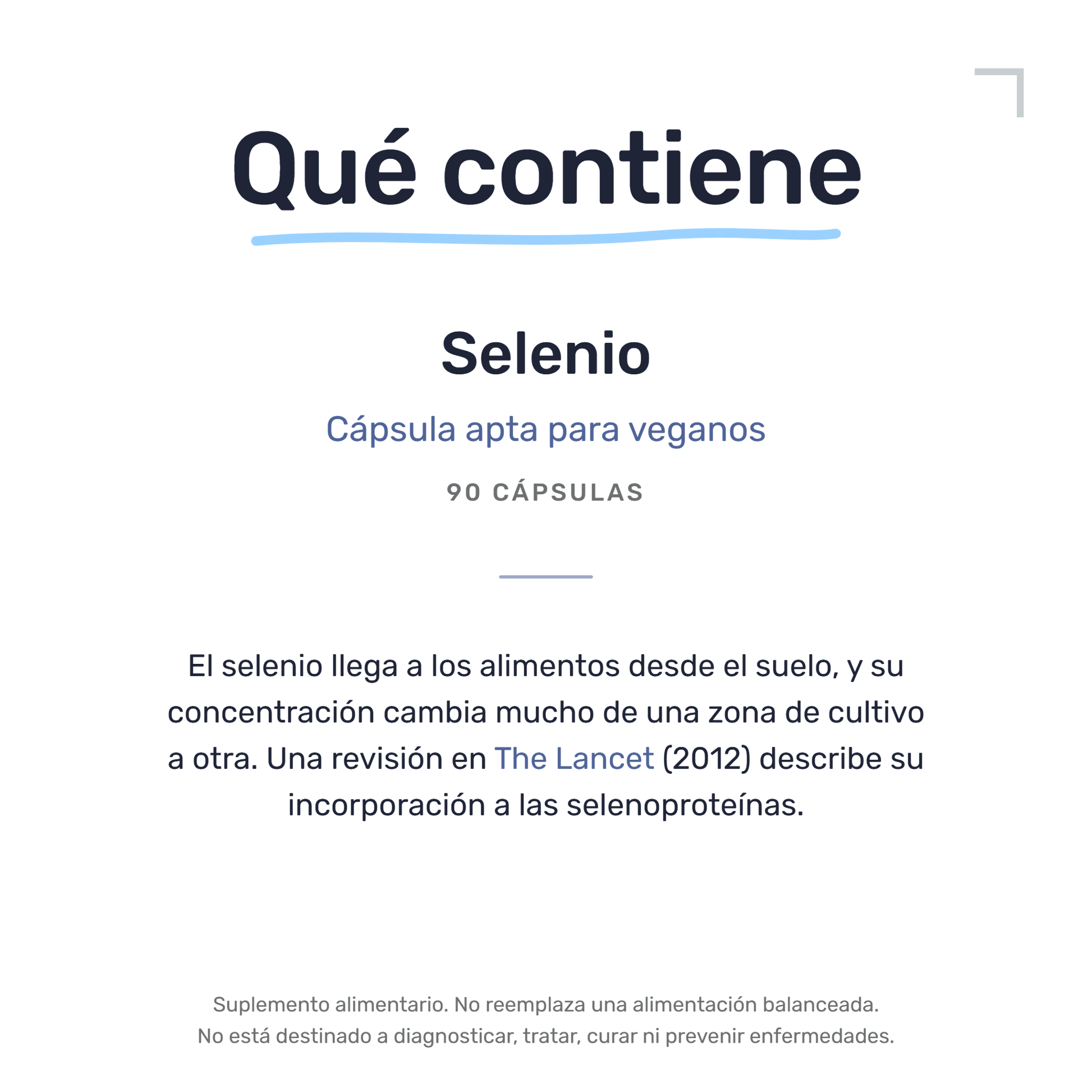 Selenio 200 mcg [90 Cápsulas] — imagen 7